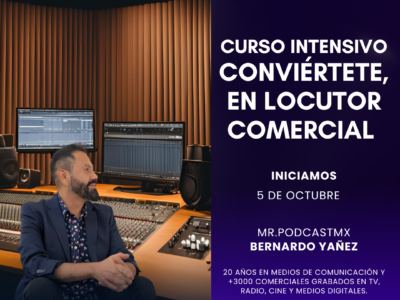 Conviértete en Locutor Comercial Pro